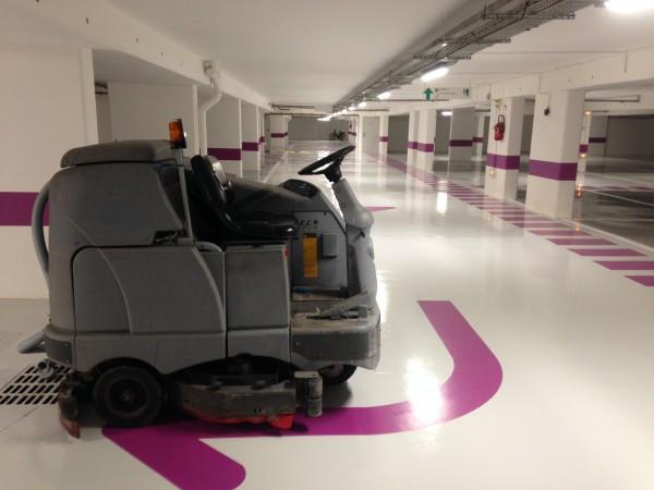 nettoyage parking près de Cergy