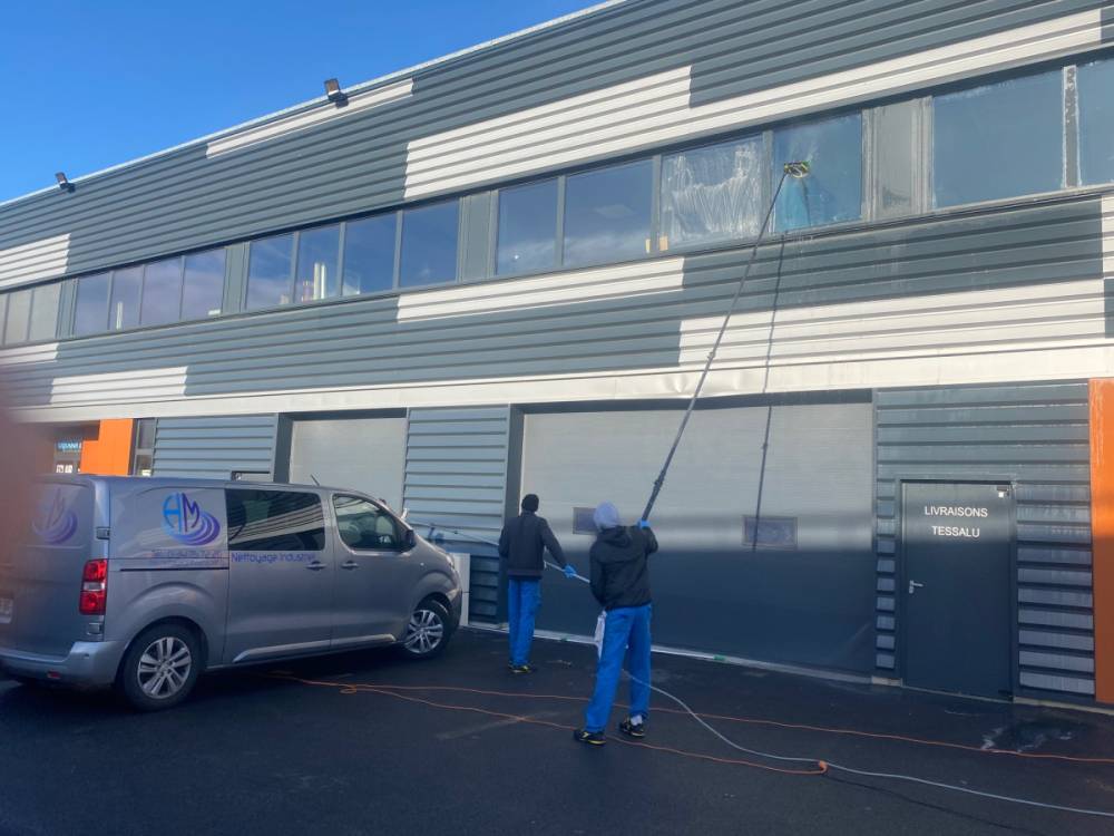 nettoyage vitres en hauteur près de Cergy